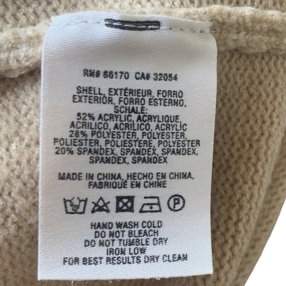 Anthropologie Moth Cowlneck Slouchy Fit Poncho Sweater Small Sleeveless - Picture 9 of 10